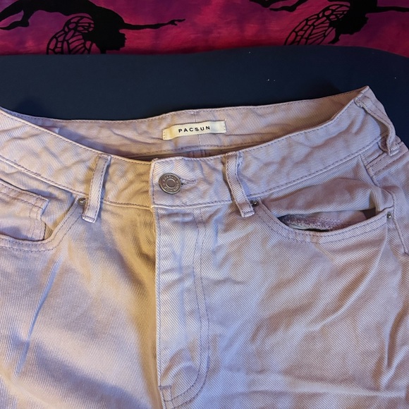 Pacsun mom jeans pastel purple - Picture 3 of 3